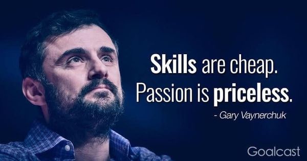Skills are Cheap. Passion is Priceless 🏆